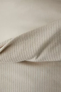 Logan Jersey Ribbed Duvet Cover