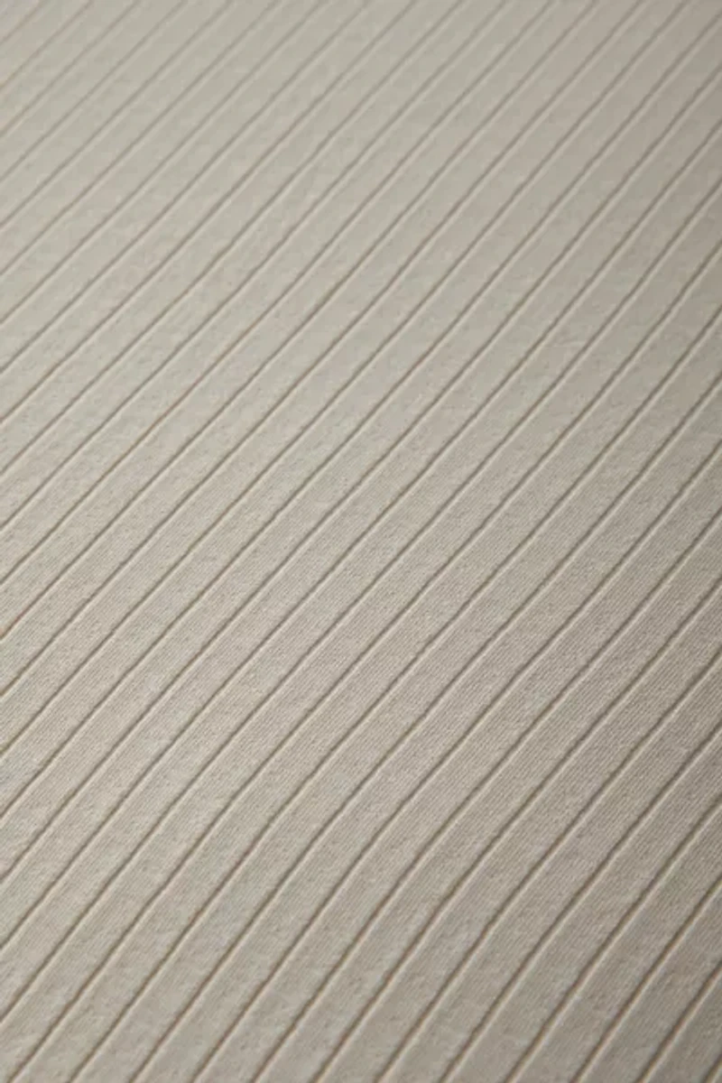 Logan Jersey Ribbed Duvet Cover