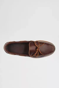 Sebago Scout Waxed Leather Moc Boat Shoe