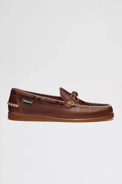 Sebago Scout Waxed Leather Moc Boat Shoe