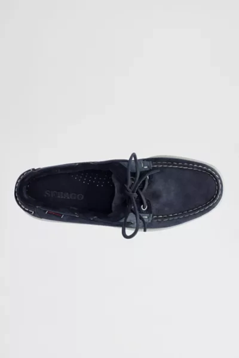 Sebago Rossisland Jib Shadow Suede Boat Shoe