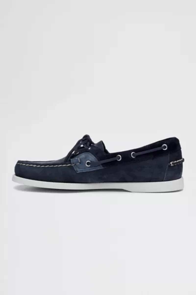 Sebago Rossisland Jib Shadow Suede Boat Shoe