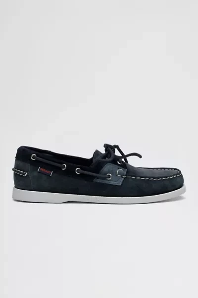 Sebago Rossisland Jib Shadow Suede Boat Shoe
