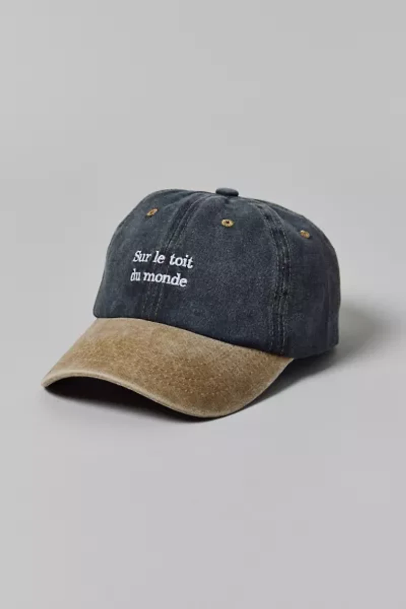 Sur Le Toit Monde Dad Baseball Hat