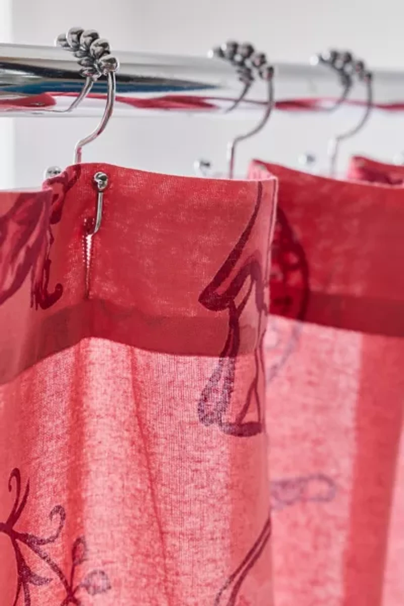 Delft Cat Shower Curtain