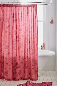 Delft Cat Shower Curtain