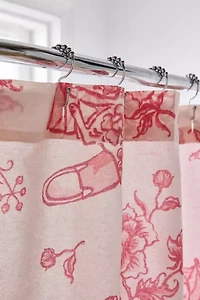 Delft Cat Shower Curtain