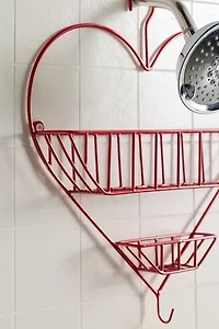 Heart Shower Caddy