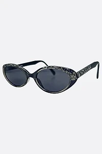 Giant Vintage Sissy Slim Oval Cat-Eye Sunglasses