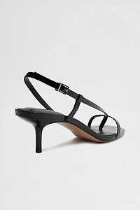 Schutz Heloise Kitten Heel Sandals