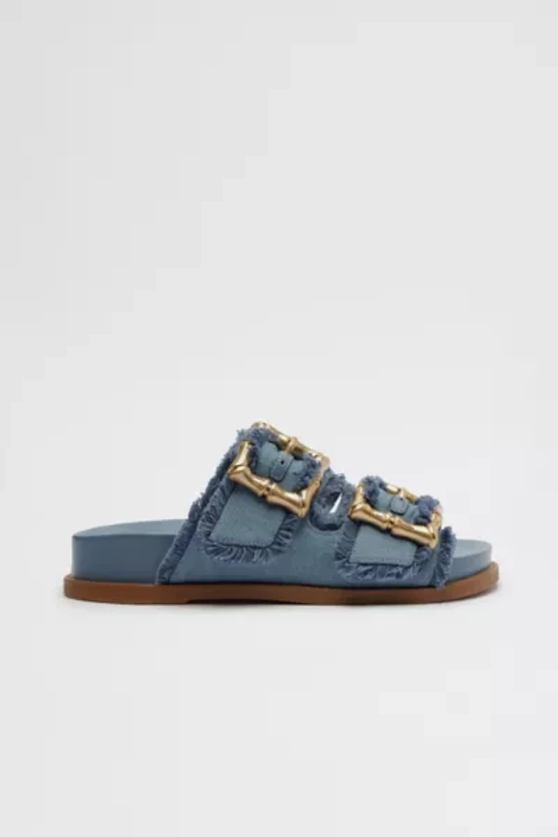 Schutz Enola Sporty Frayed Sandals