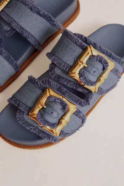 Schutz Enola Sporty Frayed Sandals
