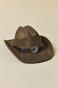 Heart Cowboy Hat