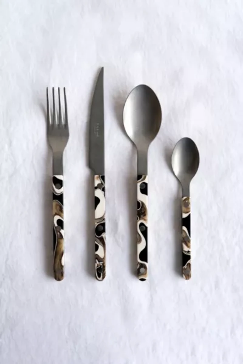 Sabre 4 Piece Matte Bistrot Flatware Set