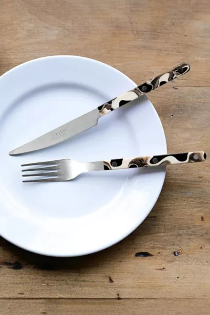 Sabre 4 Piece Matte Bistrot Flatware Set