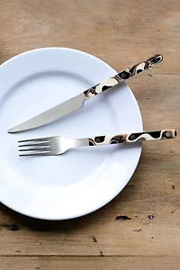 Sabre 4 Piece Matte Bistrot Flatware Set