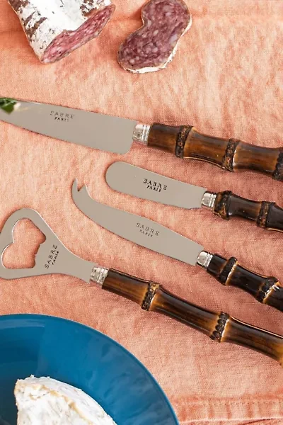 Sabre 4 Piece Wooden Aperitif Set