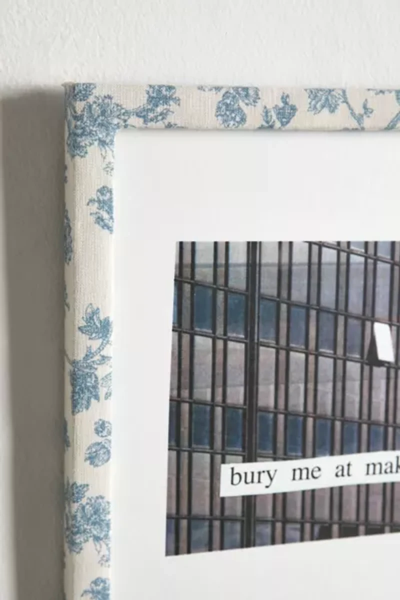Fabric 12-Inch Vinyl Album Frame
