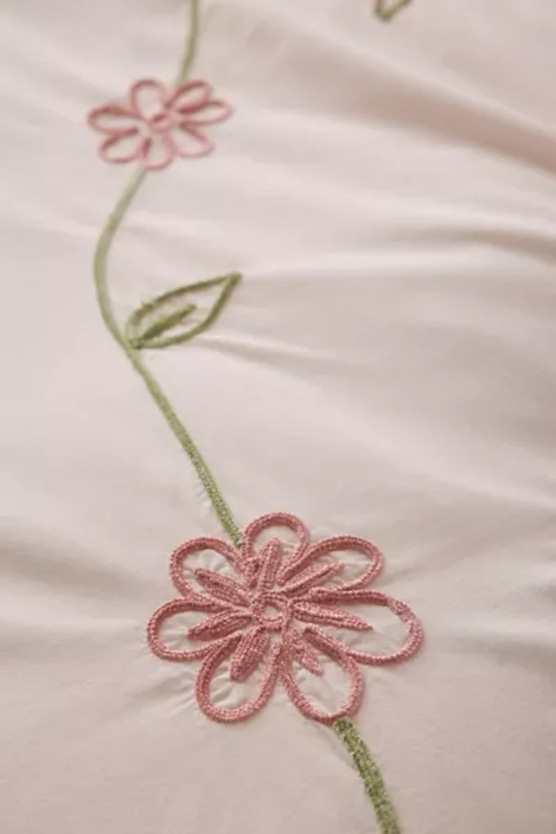 Falling Vines Floral Duvet Cover