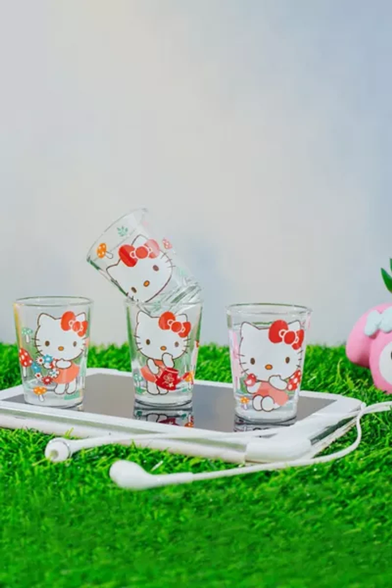 Sanrio Hello Kitty Mushrooms 2oz Shot Glass Set