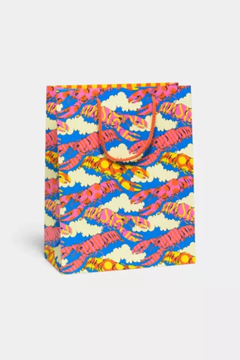 Red Cap Large Printed Gift Bag