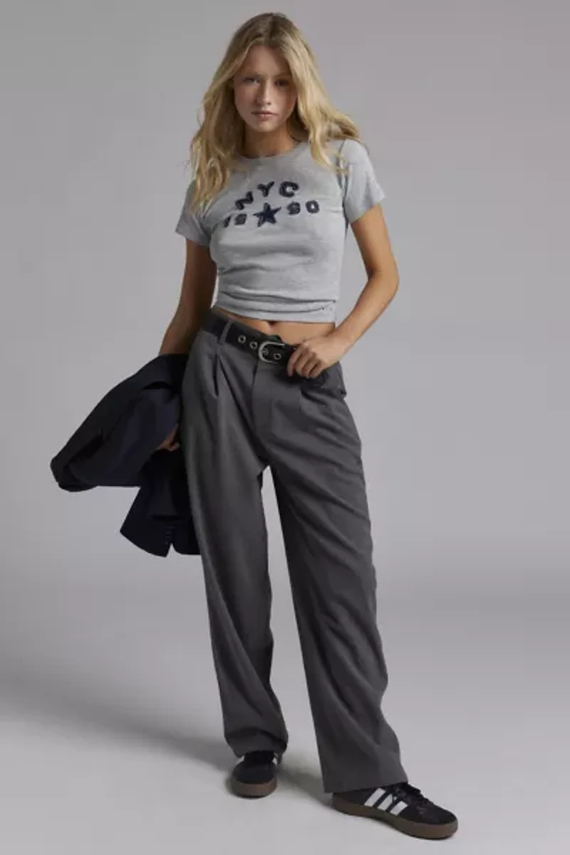 NYC 1990 Applique Baby Tee
