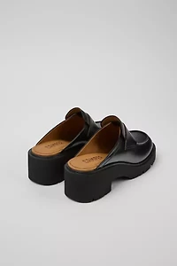Camper Milah Leather Loafer Clog