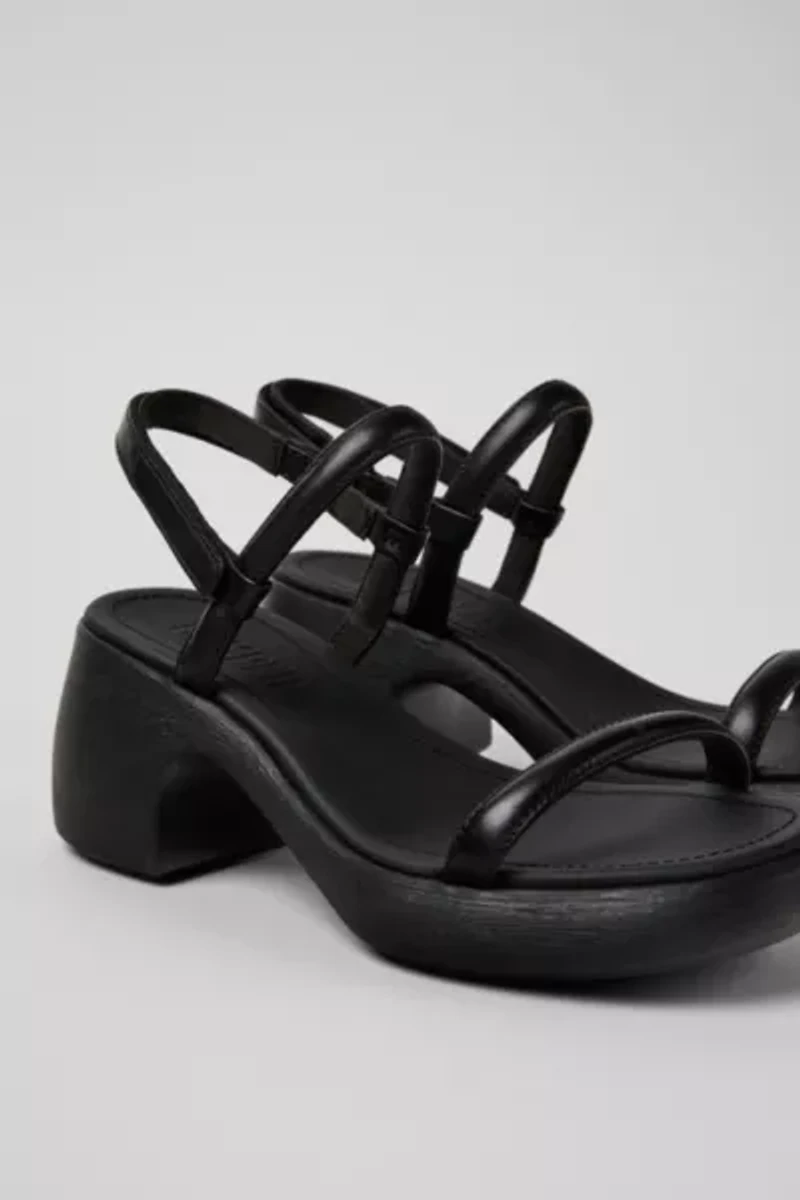 Camper Thelma Leather Heeled Sandal