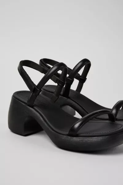 Camper Thelma Leather Heeled Sandal