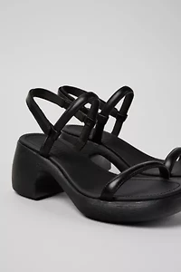 Camper Thelma Leather Heeled Sandal