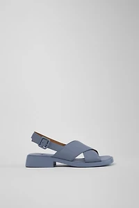 Camper Dana Leather Crossover Strap Sandals