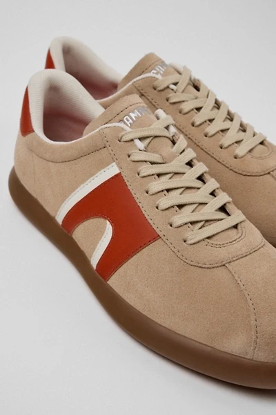 Camper Pelotas Soller Multicolor Suede Sneaker