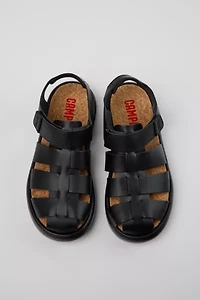 Camper Pelotas Flota Woven Leather Sandal
