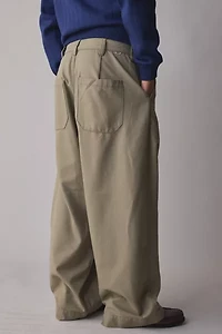 OBEY Oliver Relaxed Fit Pleated Pant