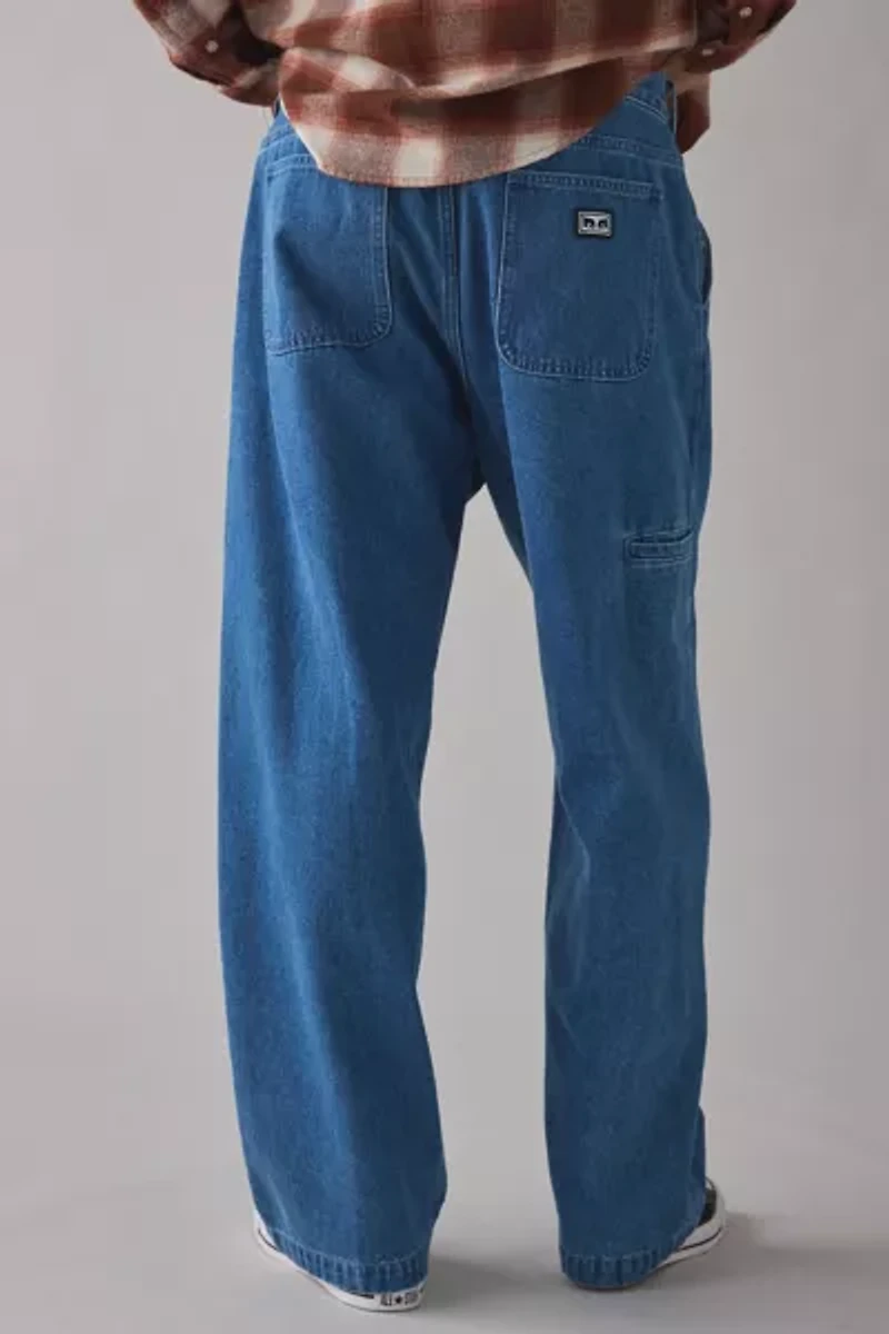 OBEY Bigwig Double Knee Work Jean