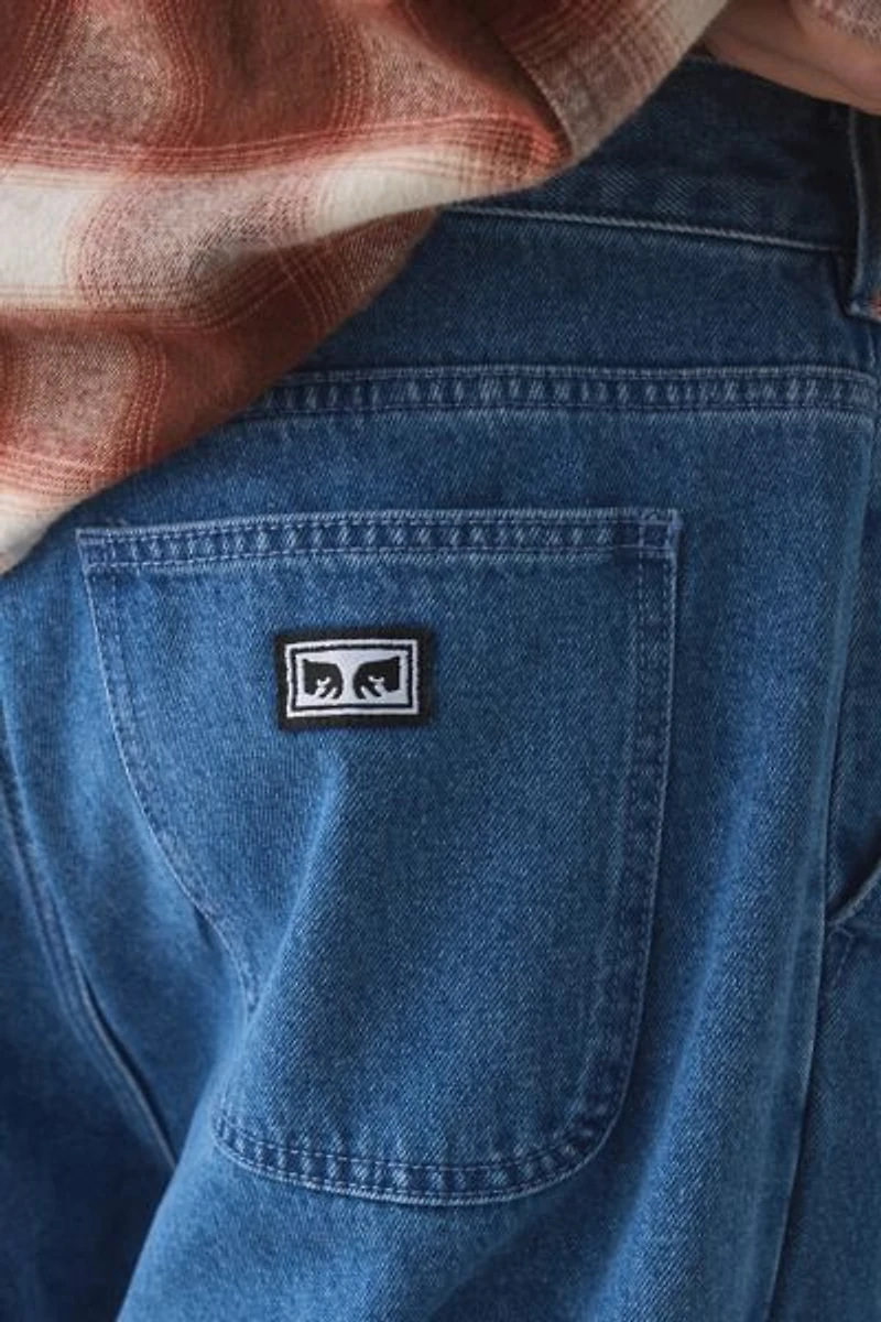 OBEY Bigwig Double Knee Work Jean
