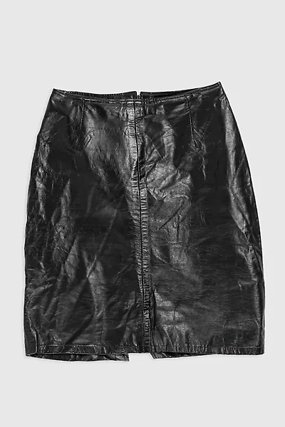 Vintage Leather Skirt