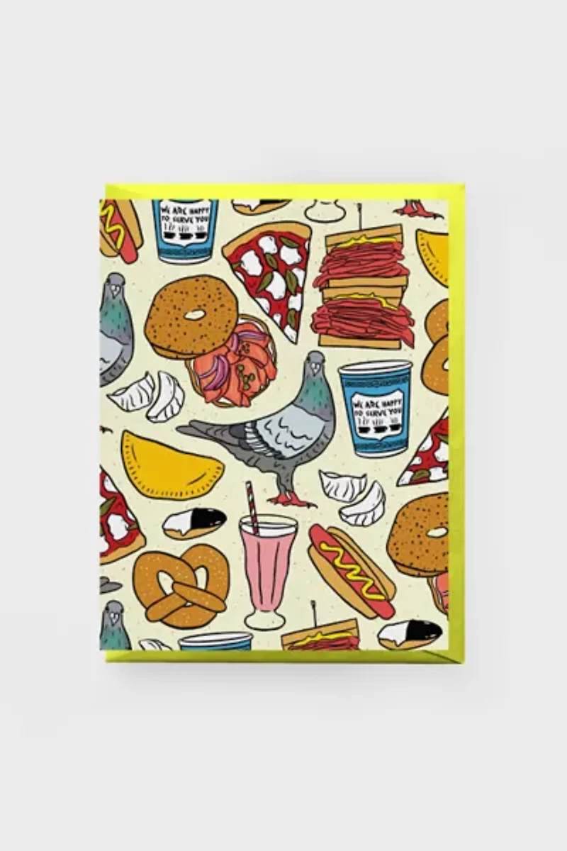Boss Dotty New York City Icons Greeting Card