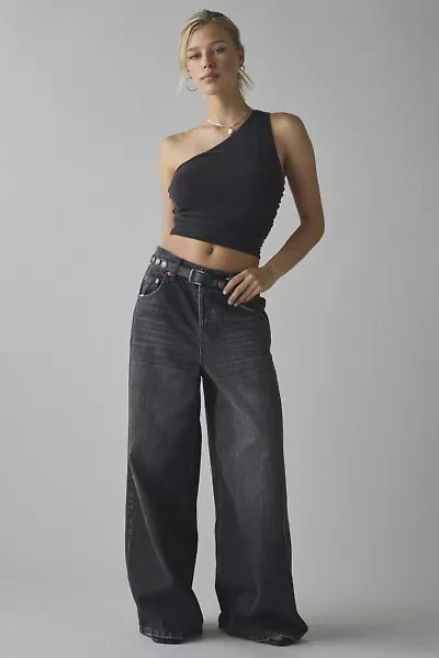 BDG Anika Ultra-Wide Leg Column Jean