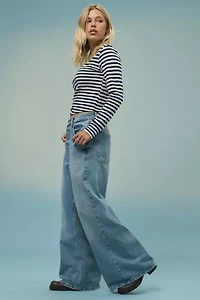 BDG Anika Ultra-Wide Leg Column Jean