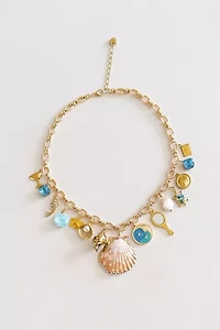 Shop Charming Tea Unique Coastal Charm Necklace