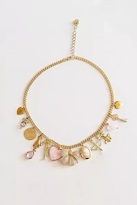 Shop Charming Tea Unique Coquette Charm Necklace
