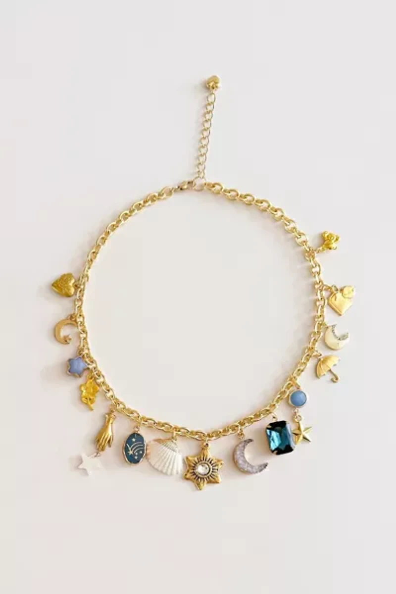 Shop Charming Tea Unique Assorted Charm Necklace