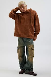 Monitaly Shaddy Knit Hooded Sweater