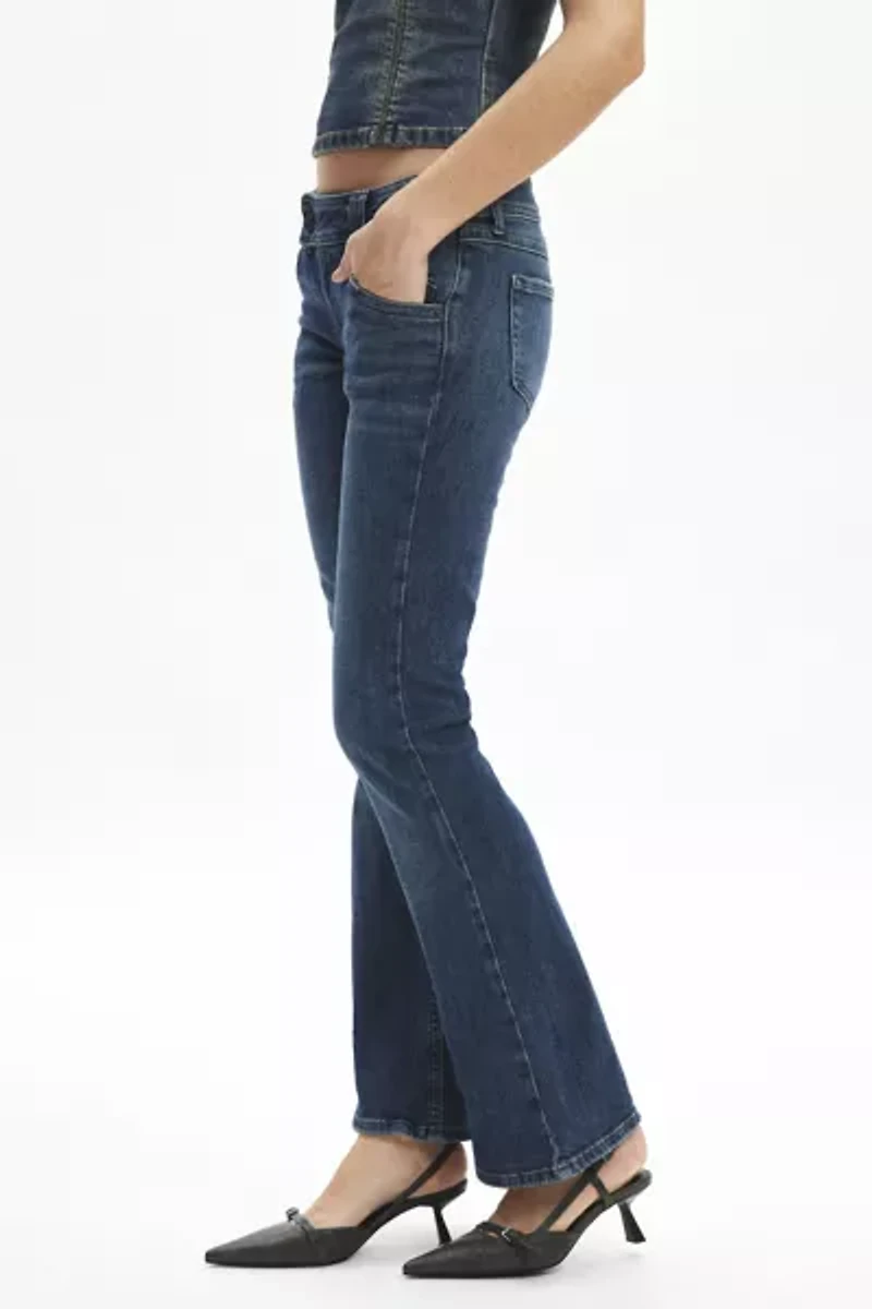 BDG Brooke Extended Tab Denim Flare Jean