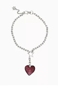 Velvet Luna Blaze Heart Chain Necklace