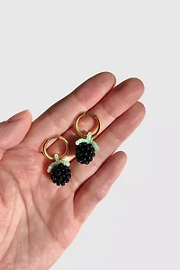 Dream Song Beaded Fruit Earrings