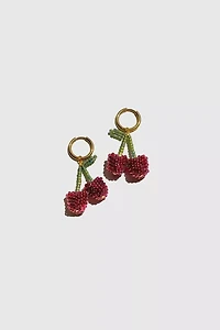 Dream Song Beaded Fruit Earrings