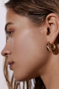 Essential Medium Tube Hoop Earring
