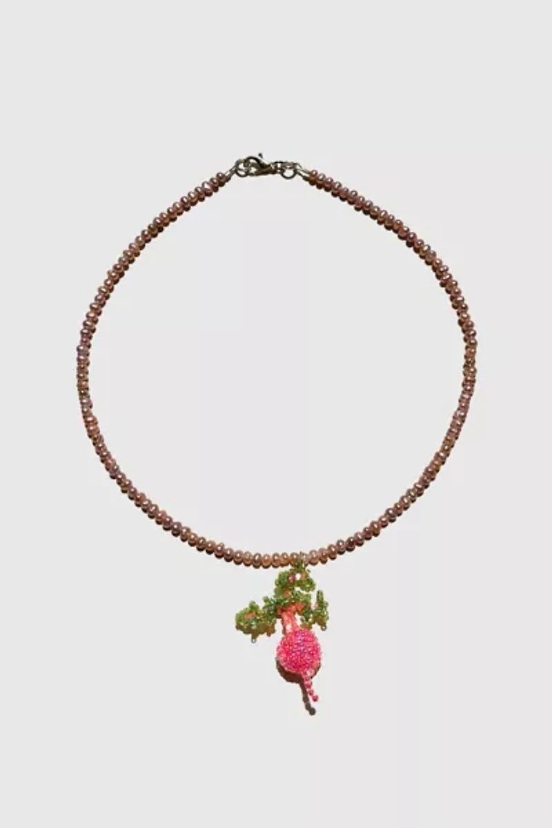 Dream Song Beaded Veggie Necklace